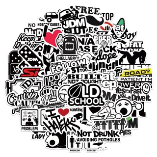 พร้อมส่ง ป้ายร้าน ญี่ปุ่น คำขวัญ โฆษณา การ์ตูน JDM DIY  50แผ…