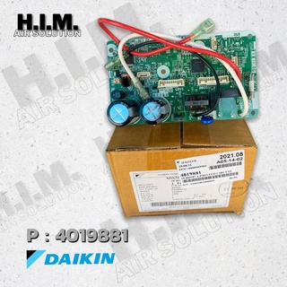 4019881 แผงบอร์ดแฟนคอยล์PCB INDOOR ไดกิ้น อะไหล่แอร์ ของแท้จากศูนย์DAIKIN