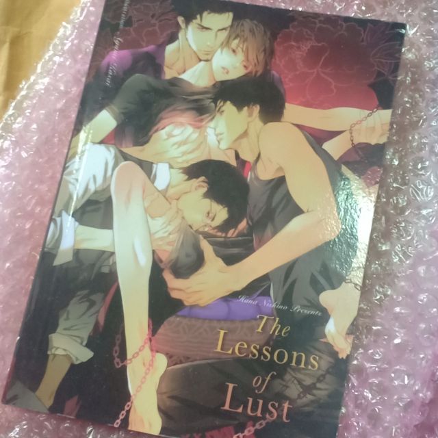 The lessons of lust นิยายวาย แปลญี่ปุ่น 4p