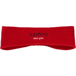 SLUM LTD - Supreme Polartec Headband Red