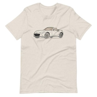 แขนสั้นcrew neckเสื้อยืด กันฝุ่น สองด้าน ลาย Mazda Miata Mx-5 Rf 2019 สําหรับผู้ชาย และผู้หญิงS-XXXXL