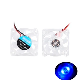 พัดลมระบายความร้อน แบริ่งไฮดรอลิก เรืองแสง LED 2510 3010 4010 12V 24V สําหรับเครื่องพิมพ์ 3D V6 Hotend