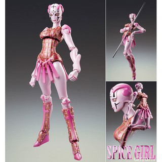 Figma งานแท้ ฟิกม่า Figure ฟิกเกอร์ JoJos Bizarre Adventure โจโจ้ ล่าข้ามศตวรรษ Stand สแตนด์ Spice Girl สไปซ์ เกิร์ล