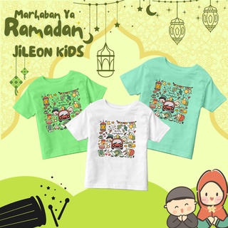 เสื้อยืด พิมพ์ลาย MUSLIM EID MUBARAK UNISEX สําหรับเด็ก