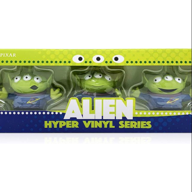 Herocross Hyper Vinyl Series Green Man Alien Toy Story Set B