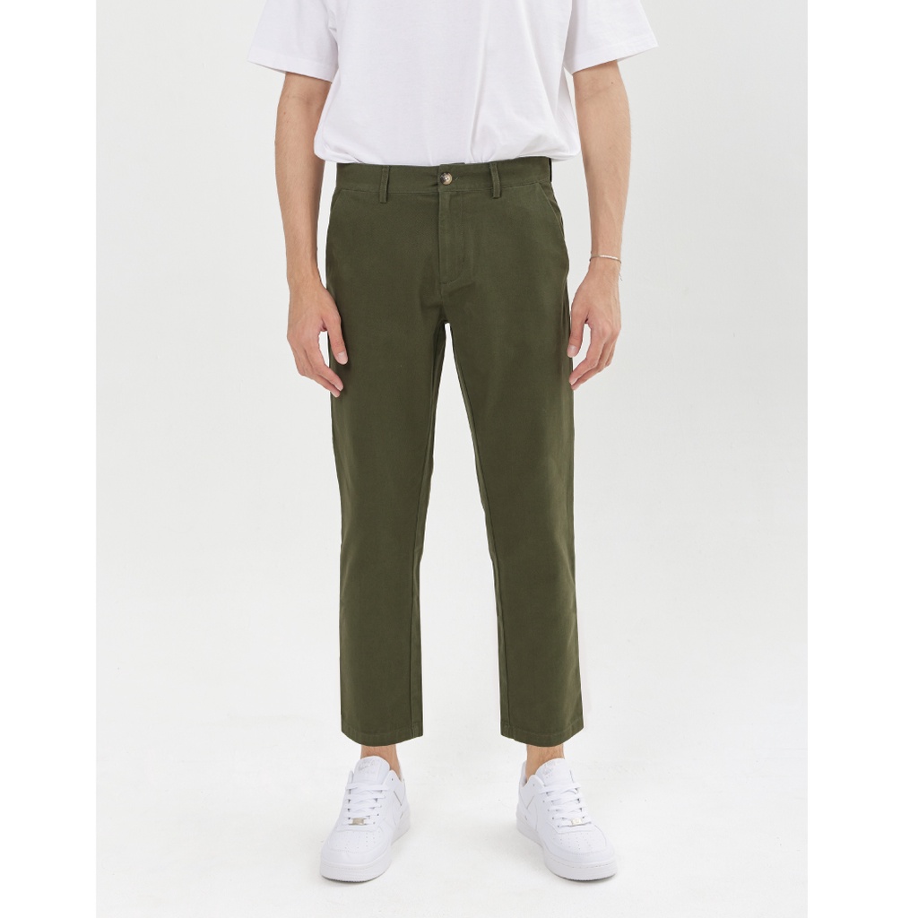 Billings by Khaki Bros. กางเกงขายาว ทรง Modern Regular Cropped BM22A001