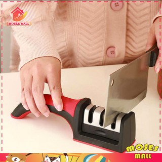 ที่ลับมีด ลับได้ 3 ระดับ อุปกรณ์ลับมีด หินลับมีด แท่นลับมีด เครื่องลับมีด Knife sharpener