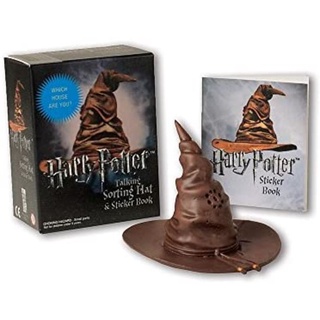 [ของแท้]​ Harry Potter Talking Sorting Hat and Sticker Book หมวกคัดสรร แฮร์รี่ พอตเตอร์ ของเล่น ของสะสม หนังสือ toy