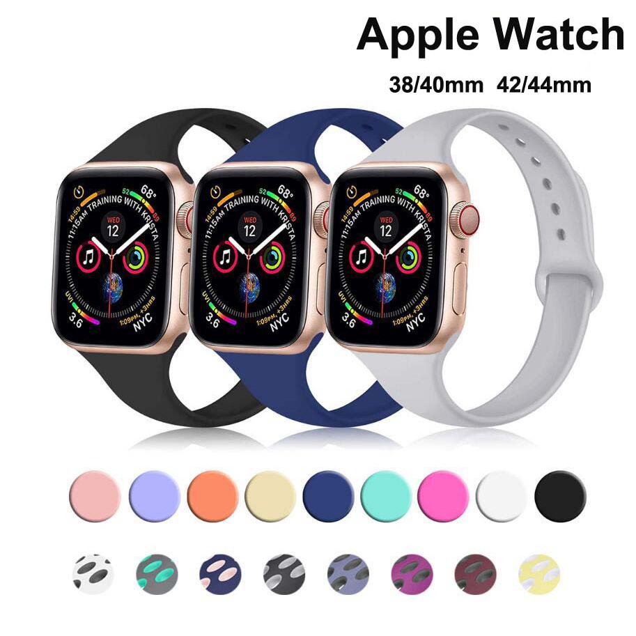 สายนาฬิกาข้อมือ สำหรับ Apple Watch Series 5/4/3/2/1 ขนาด 38/40/42/44 มม