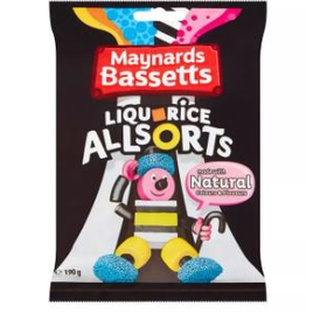 Bassetts Liquorice Allsorts 165g