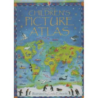 DKTODAY หนังสือ USBORNE CHILDRENS PICTURE ATLAS