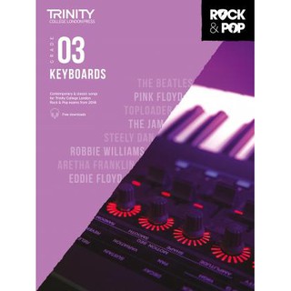 Trinity College London Rock &amp; Pop 2018 Keyboards Grade 3 (TCL017192)