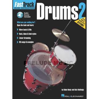 (โค้ดINCSM2Lลด70฿) FastTrack Drum Method, Book 2