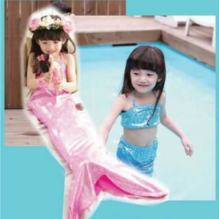 ชุดว่ายน้ำ Little Marmaid เซ็ต3ชิ้น