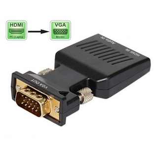 Adapter HDMI TO VGA  ตัวแปลงสัญญาณ HDMI ออก VGA ส่งจากไทย