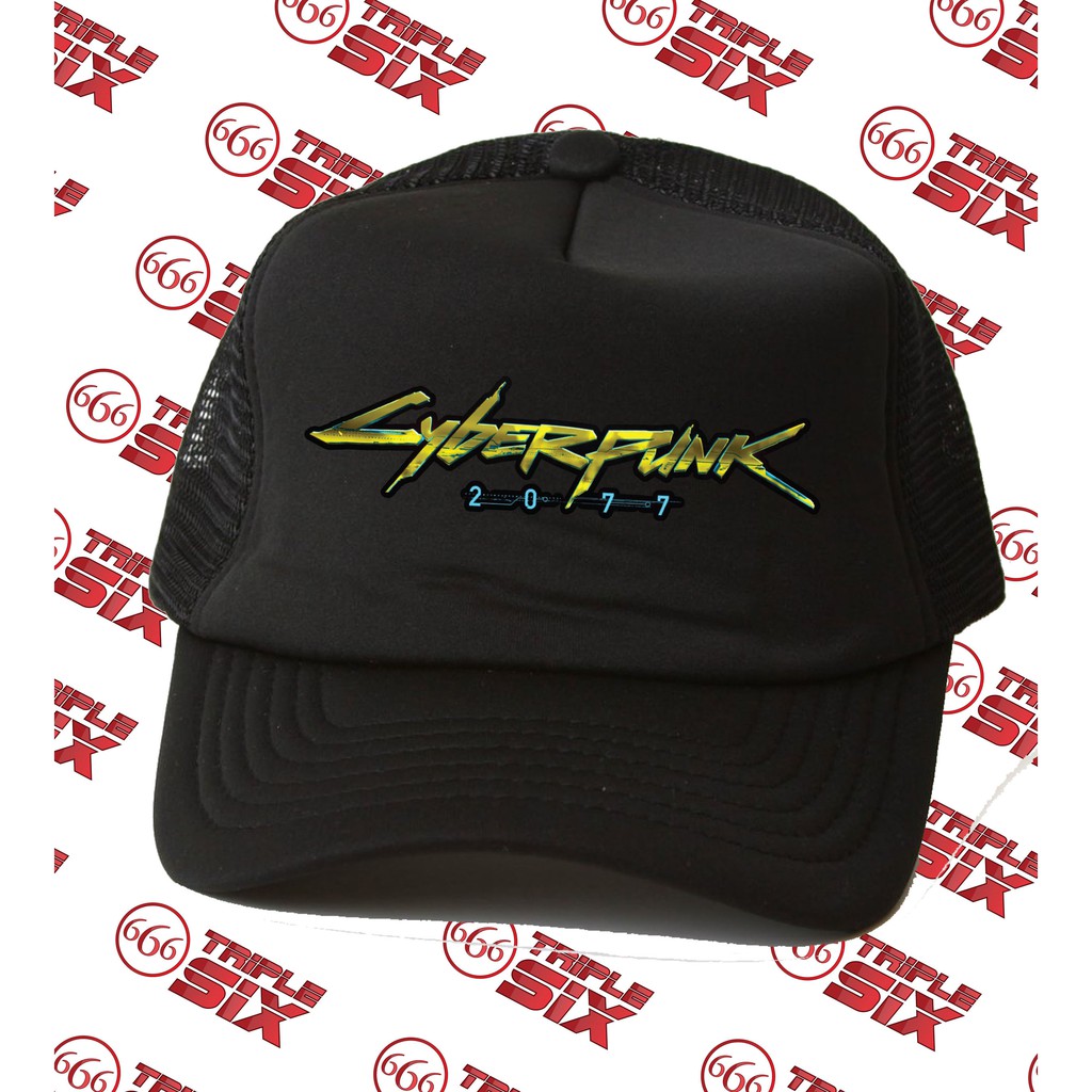 หมวก Cyberpunk Trucker 2077
