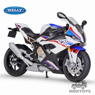 โมเดลรถจักรยานยนต์ Welly Welly 1: 12 BMW S1000 RR ปี 2021