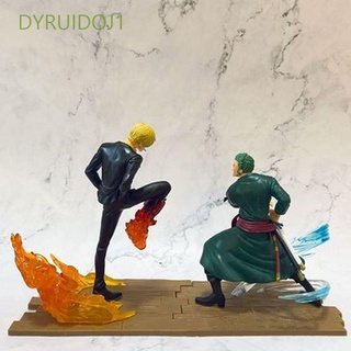 Dyruidoj1 โมเดลฟิกเกอร์ Pvc ลายการ์ตูนอนิเมะ Roronoa Zoro ขนาด 16 ซม. สไตล์ญี่ปุ่น