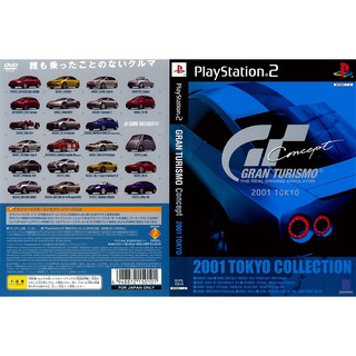 GRAN TURISMO CONCEPT 2001 Tokyo [PS2 JP : DVD5 1 Disc]