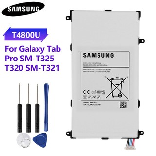 Original แบตเตอรี่ Samsung Galaxy Tab Pro 8.4 นิ้ว SM-T321 T325 T320 T321 T4800C T4800K T4800U 4800mAh