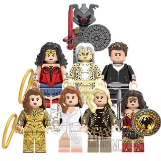 Wonder Woman Diana Prince Justice League DC Comic Movie MiniFigures Cheetah ของเล่นสําหรับเด็ก