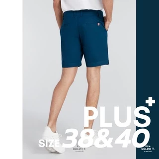[เอว38-42] กางเกงขาสั้นผู้ชายไซส์ใหญ่ RALPH T OFFICIAL - รุ่น London กางเกงขาสั้นชายไซส์ใหญ่ กางเกงขาสั้นผู้ชายอ้วน