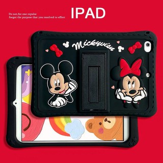 เคสไอแพด มิกกี้ มินนี่ เคสiPad ดิสนีย์ Cute วงเล็บสามมิติ10.2 gen7 2019 iPad gen8 เคสไอแพด Gen6 Air4,10.5,11pro2020 case