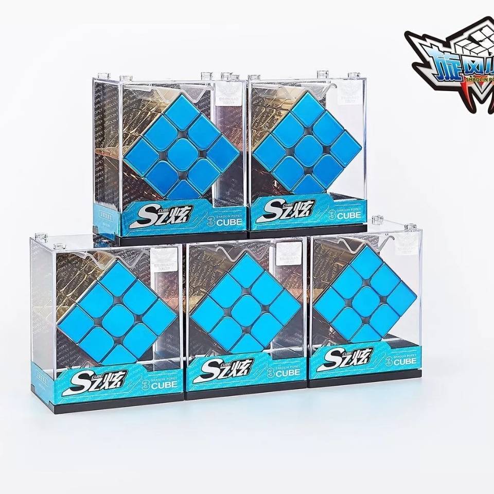 รูบิค 3×3 แม่เหล็ก ลูบิค 3×3 ของแท้ Whirlwind Boy Magnetic Plating Cube Flying Magnetic Third -order Rubik ของ Cube Electroplating Cool Collection ของขวัญ ราคา ถูกที่สุด ดีลบีเคเค แกลเลอรีภาพที่ 7