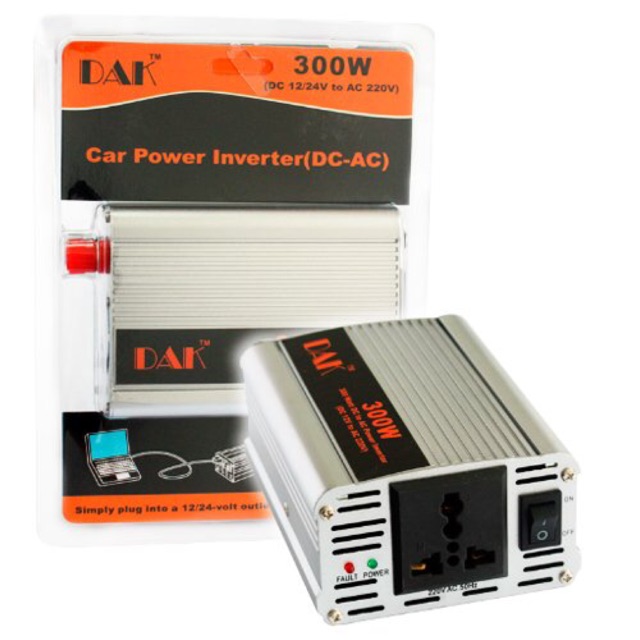 DAK Car Power Inverter (DC-AC) 300W