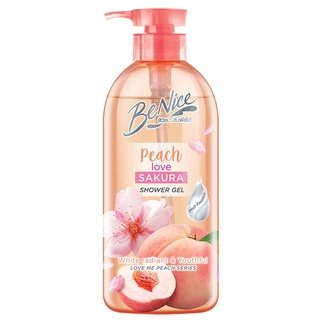 Free Delivery Benice Shower Gel Peach Love Sakura 450ml. Cash on delivery