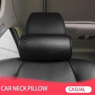 1 ชิ้นรถจัดแต่งทรงผมที่นั่งคอหมอนป้องกัน PU Auto Headrest Su…