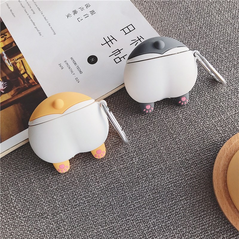 เคส Airpods - เคส Airpods 1/2 - ก้นคอร์กี้