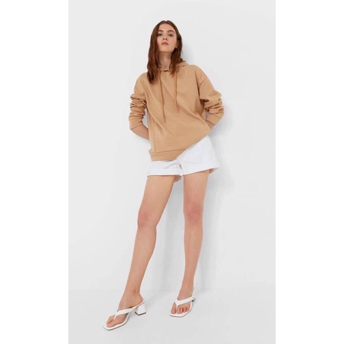 Stradivarius Hood ผ้าคอตตอน นิ่ม ลื่น ใส่สบาย