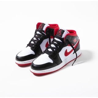 (พร้อมส่งของแท้ 100% )AIR JORDAN 1 MID METTALIC RED