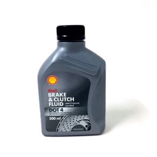 น้ำมันเบรคและคลัทช์ Shell Brake&amp;Clutch Fluid DOT 4 ขนาด 500 ml