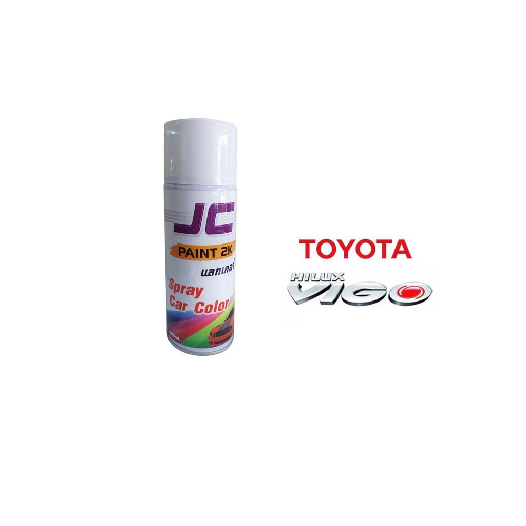 สีสเปรย์พ่นรถยนต์เกรด2KTOYOTAทุกรุ่นทุกสีขนาด400ML