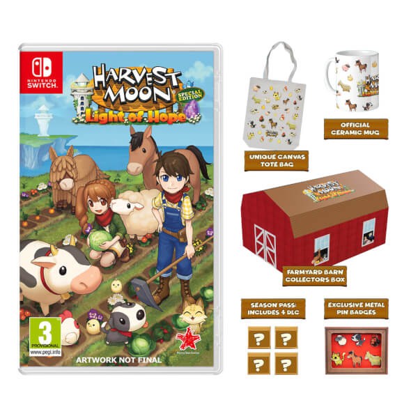 Harvest Moon Light of Hope: Collector's Edition ( UK ENG ) - PS4 & SWITCH