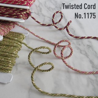 MOMOTARA No. 1175 เชือก เชือก Cord เชือกเกลียว Twisted Cord ขนาด 0.3 CM ยาว 18 หลา