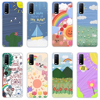 เคส vivo y12i/y11 y12s/y20s/y20/y21i y11 2019 y12 ซิลิโคนใส เคสนิ่ม