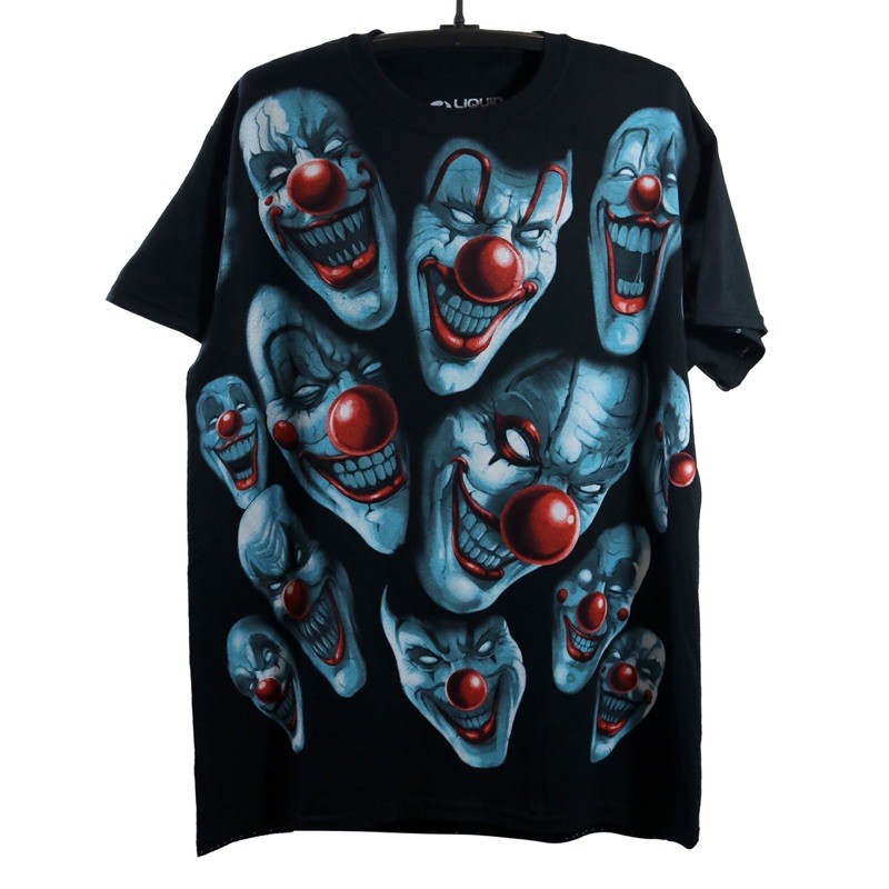 เสื้อยืด  Liquid Blue