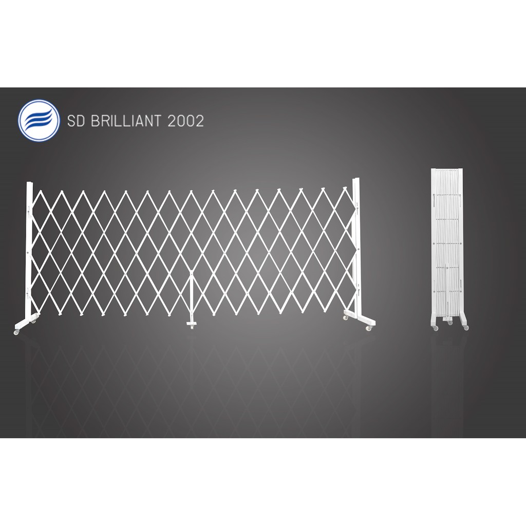 S.D.BRILLIANT Trolley รั้วกั้น รุ่นแกนกลาง พร้อมล้อ 6.00 ม. กดสั่งสินค้า 1 ตัวต่อ 1 คำสั่งซื้อ