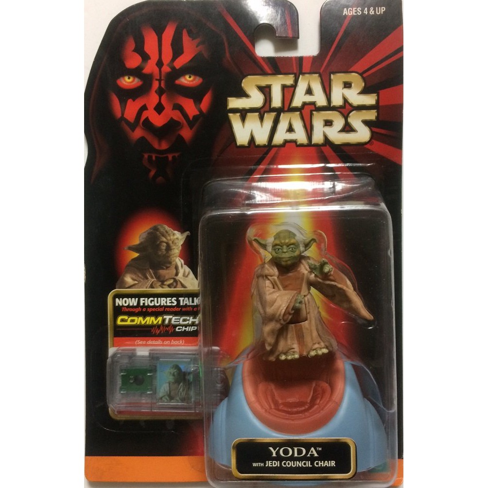 Star Wars Episode 1 Yoda with Jedi Council Chair