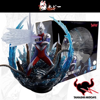 ฟิกเกอร์ PVC อนิเมะ Ultraman Tiga Multi Type Figuart Zero Tamashii Nation พรีเมี่ยม