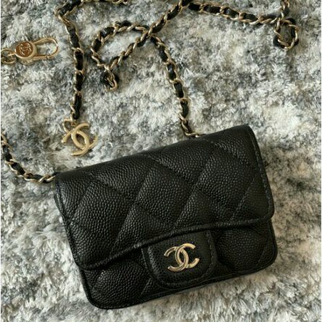 Authentic 💯 Used Once Chanel Mini Belt Bag