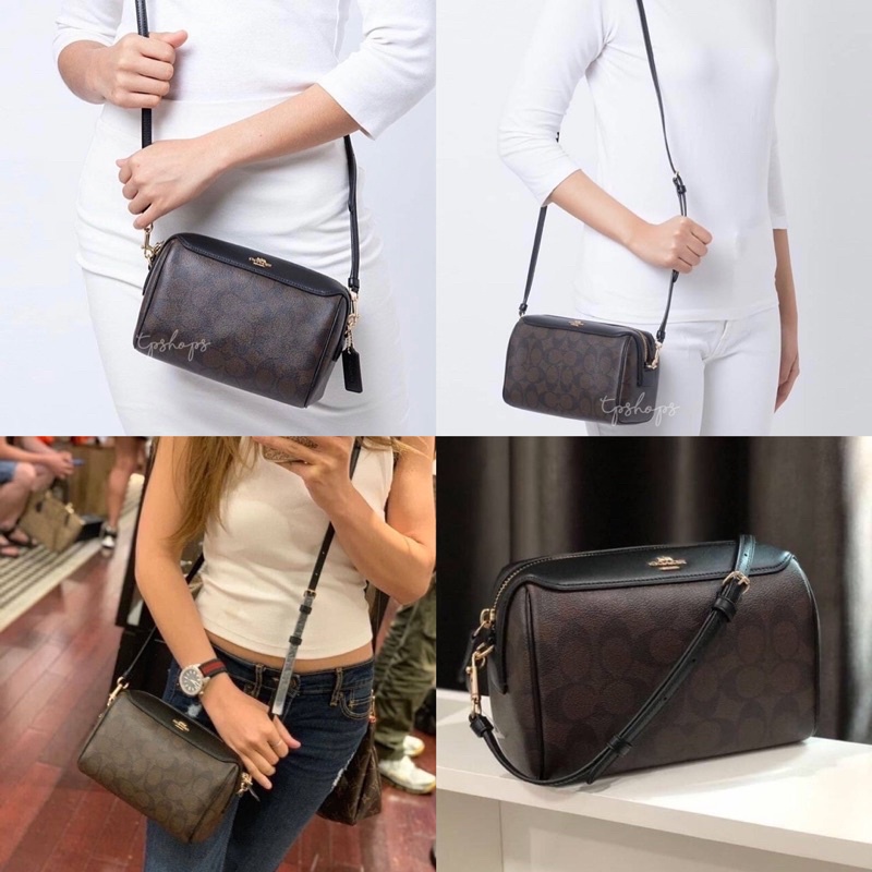 Coach ทรงหมอน ไม่มีหู #กระเป๋าทรงหมอน A995