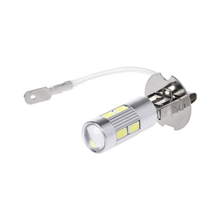 Edb* H3 หลอดไฟตัดหมอก LED 10 ดวง 5630 SMD สีขาว สําหรับติดรถยนต์