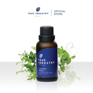 True industry น้ำมันหอมระเหย 100 % กลิ่นเสม็ดขาว (Pure Cajeput essential oil) แถมฟรี จุกสำหรับหยด