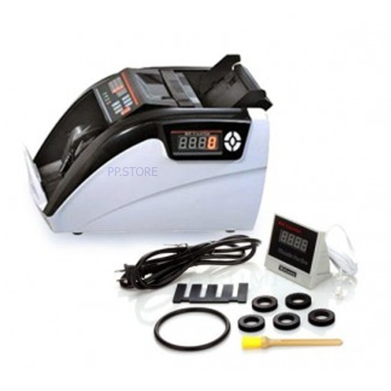 เครื่องนับธนบัตร และ ตรวจธนบัตรปลอม Bill Counter รุ่น 5800D UV/MG LCD