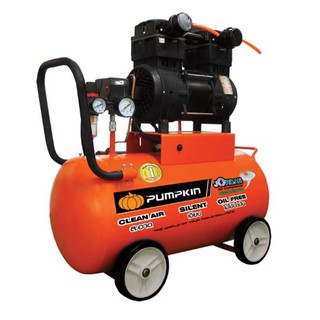 PUMPKIN ปั๊มลมขับตรงไม่ใช้น้ำมัน50L รุ่นJordan PTT-1100A50