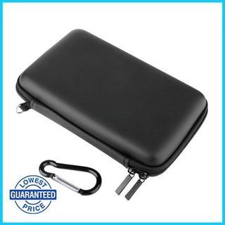 (อุปกรณ์เสริมเกม)Cool Black EVA Skin Carry Hard Case Bag Pouch For Nintend 3DS LL